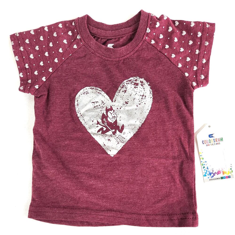 Arizona State Sun Devils T-Shirt Baby 3-6 month ASU NEW